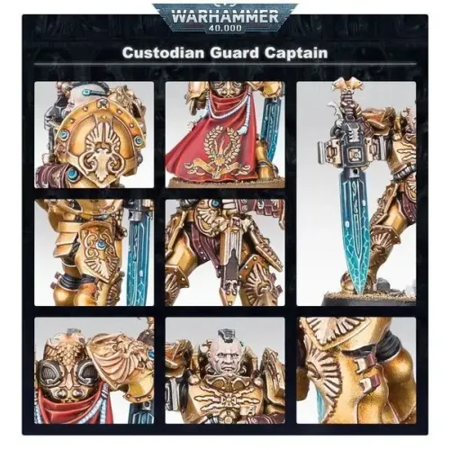 Набір мініатюр WARHAMMER 40000/THE HORUS HERESY: ADEPTUS CUSTODES - CUSTODIAN GUARD