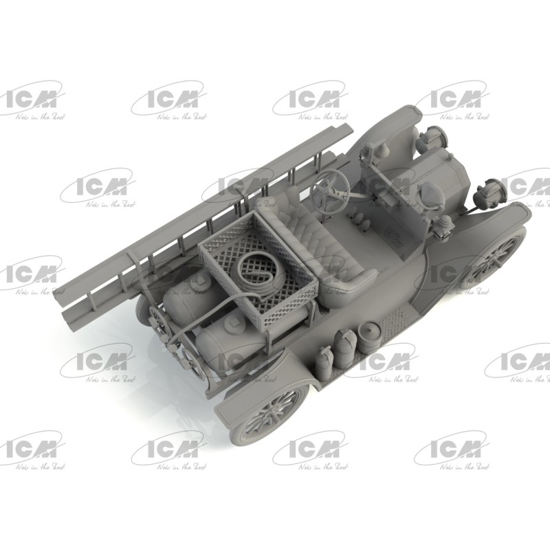 Збірна модель Model T 1914 р. з американськими пожежниками