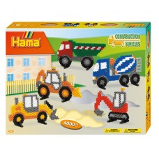 Термомозаїка HAMA Великий набір Будівельні машини