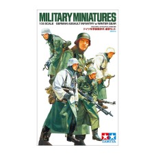 Немецкий штурмовой комплект зимнего снаряжения пехоты 1:35 Ger. Assault Infantry (Winter) 35256