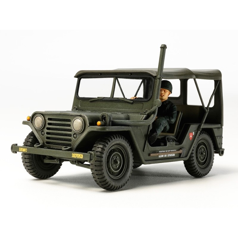Збірна модель Tamiya – військовий автомобіль 1:35 M151A1 Vietnam 35334