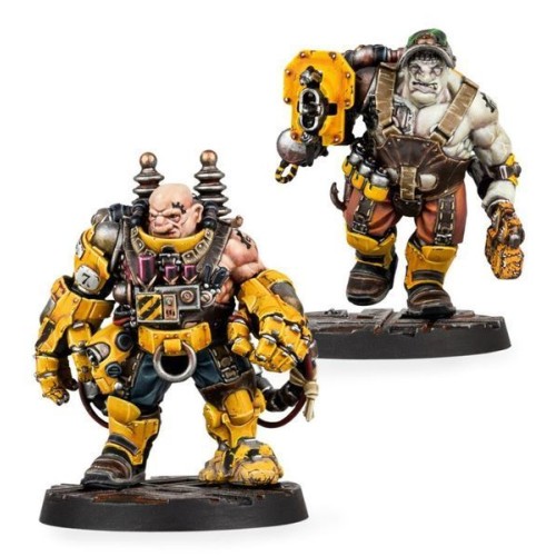 Necromunda Набір мініатюр NECROMUNDA: JOTUNN H-GRADE INDUSTRIAL SERVITOR OGRYNS