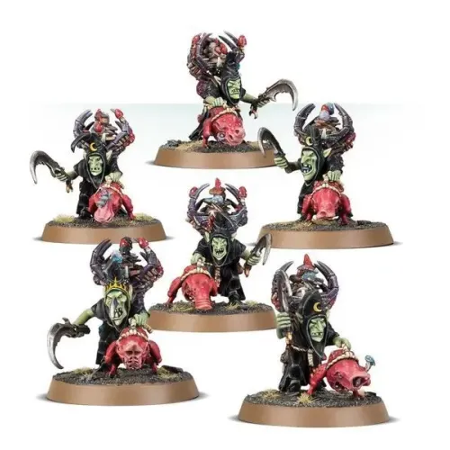 Gloomspite Gitz Набор миниатюр SNEAKY SNUFFLERS