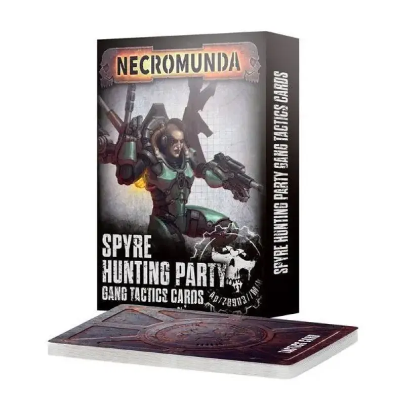 Карты WARHAMMER 40000: NECROMUNDA - SPYRE HUNTING PARTY GANG CARDS
