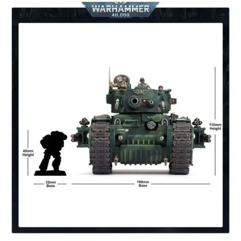 Мініатюра WARHAMMER 40000: ASTRA MILITARUM - ROGAL DORN BATTLE TANK