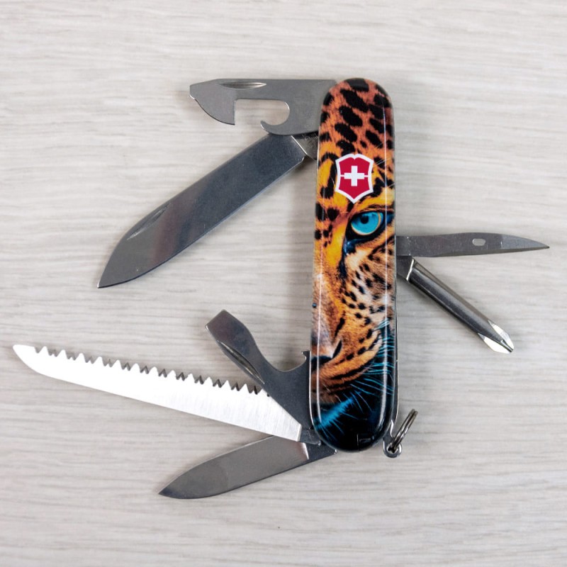 Швейцарский складной нож 91мм Victorinox HIKER ANIMAL 1.4613.3.F1080pw