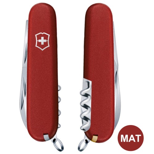 Складаний ніж Victorinox SPARTAN MAT червоний матовий лак 1.3603.M0007p