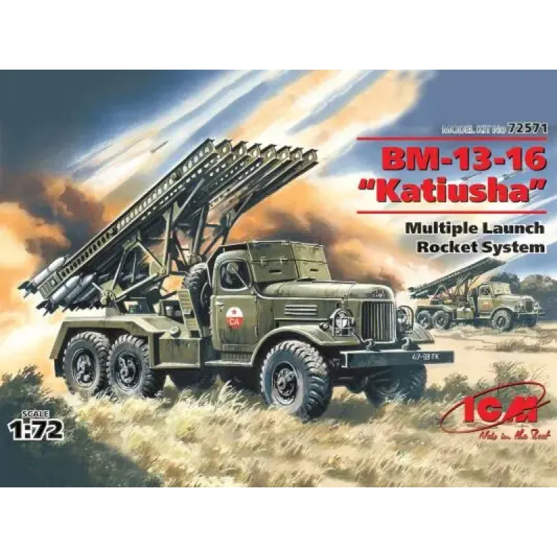 ICM72571 BM-13-16 Soviet rocket volley system