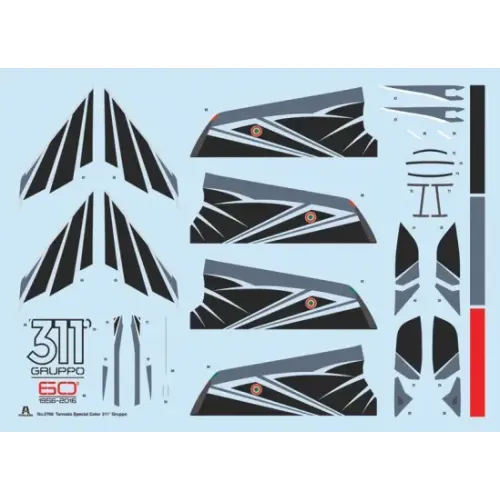 Збірна модель літака Збірна модель 1:48 Літак Panavia Tornado IDS 311 GV RSV Italeri 2766 1:48