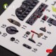 P-51H Mustang 3D декаль інтер'єр для комплекту Modelsvit 1:48 KELIK K48059