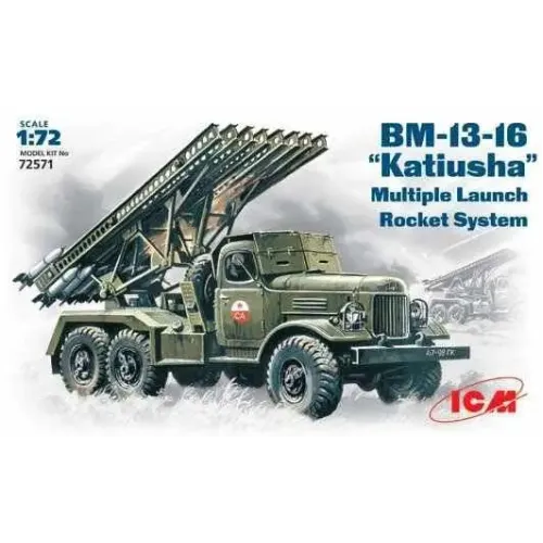 ICM72571 БМ-13-16 Радянська реактивна система залпового вогню