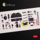 P-51H Mustang 3D декаль інтер'єр для комплекту Modelsvit 1:48 KELIK K48059