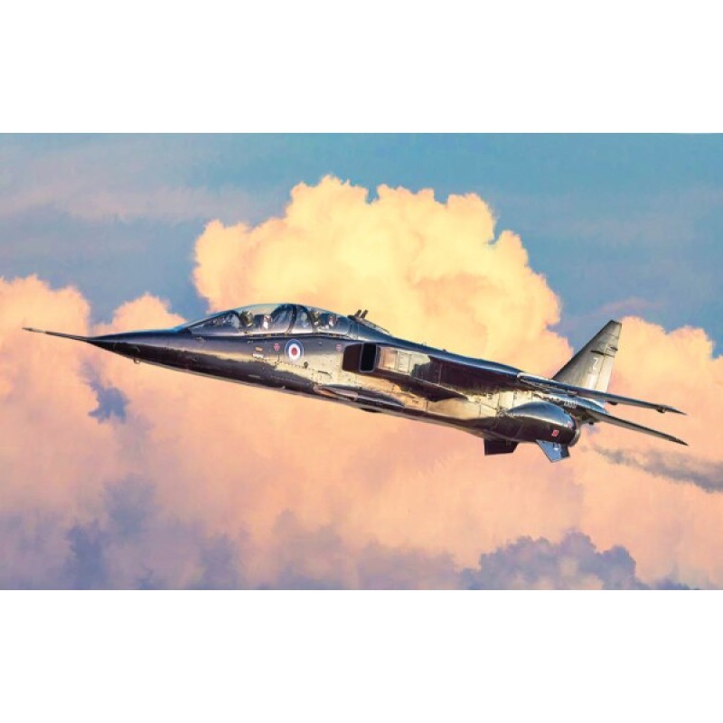 Сборная модель самолета Cборная модель 1:72 Самолет Jaguar T.2 R.A.F. Trainer Италери 1470 1:72