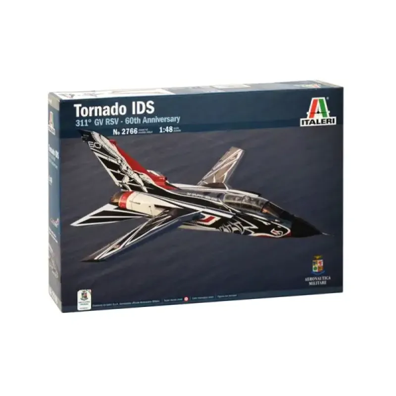 Сборная модель самолета Сборная модель 1:48 Самолет Panavia Tornado IDS 311 GV RSV Italeri 2766 1:48