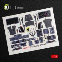 F-35A "Lightning II" 3D декаль інтер'єр для комплекту Kitty Hawk 1:48 KELIK K48047