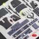 F-35A "Lightning II" 3D декаль інтер'єр для комплекту Kitty Hawk 1:48 KELIK K48047