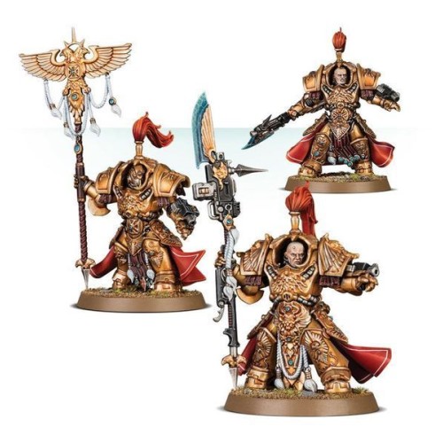 Набор миниатюр WARHAMMER 40000: ADEPTUS CUSTODES - ALLARUS CUSTODIANS