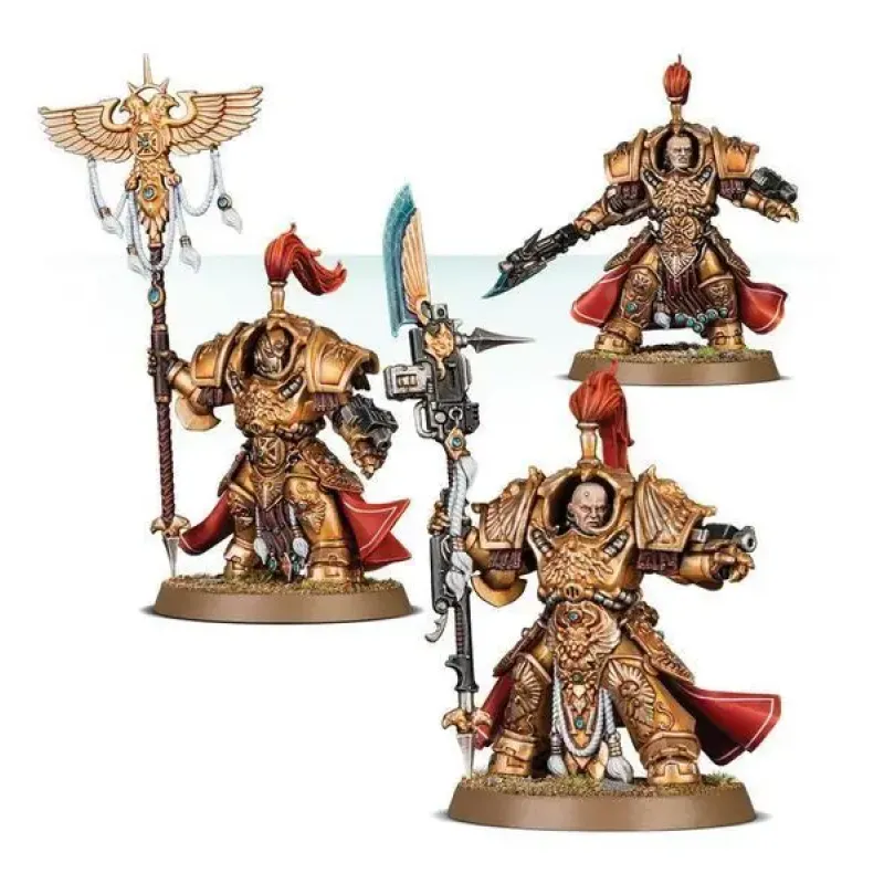 Набор миниатюр WARHAMMER 40000: ADEPTUS CUSTODES - ALLARUS CUSTODIANS
