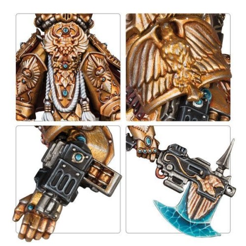 Набор миниатюр WARHAMMER 40000: ADEPTUS CUSTODES - ALLARUS CUSTODIANS