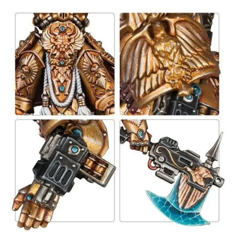 Набор миниатюр WARHAMMER 40000: ADEPTUS CUSTODES - ALLARUS CUSTODIANS