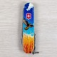Швейцарский складной нож 91мм Victorinox CLIMBER UKRAINE 1.3703.7.T3230pw
