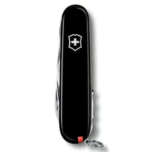 Складаний ніж Victorinox HUNTSMAN UKRAINE чорно-червоний 1.3713.3.1
