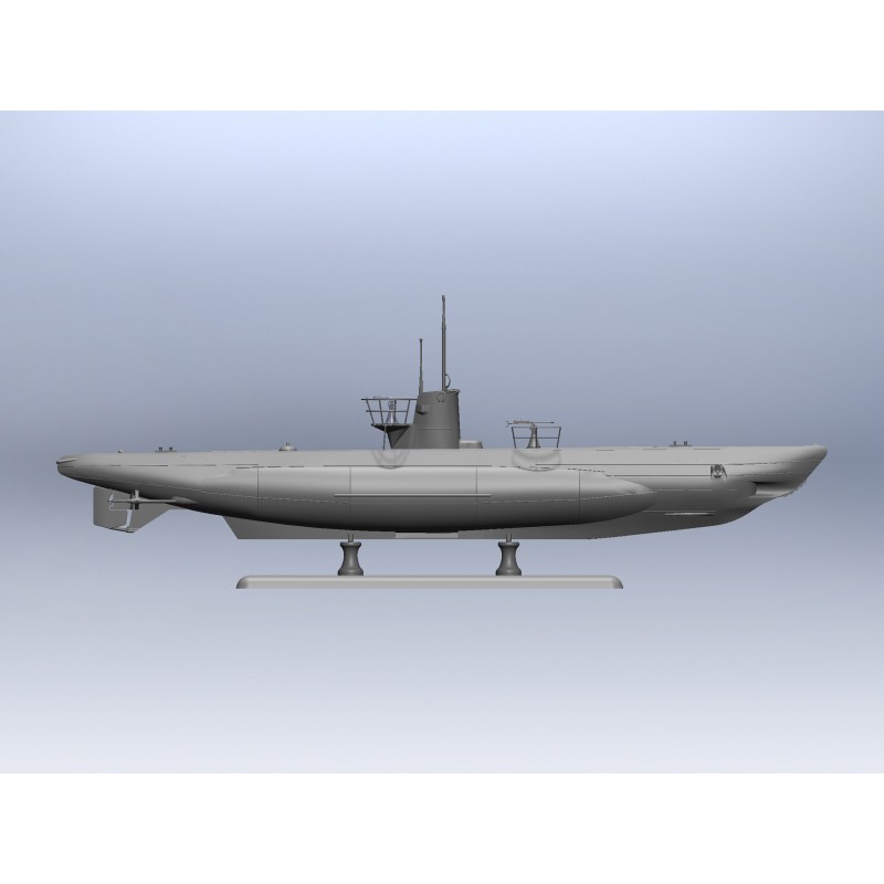 Збірна модель U-Boat типу IIВ, німецький Флот (1943 р.) (S.010)