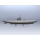 Збірна модель U-Boat типу IIВ, німецький Флот (1943 р.) (S.010)