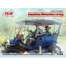 Американские автолюбители (1910-е г.) 1:24