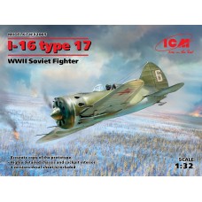  1:32 Радянський винищувач I-16 тип 17, ICM32005
