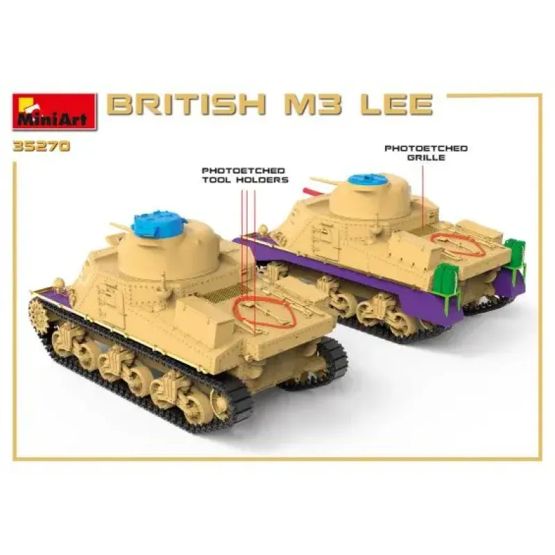 Танк M3 Lee британской армии