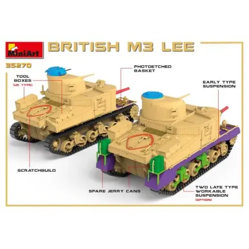 Танк M3 Lee британской армии