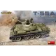 Збірна модель 1:35 Танк Т-55А пізньої модифікації 1965 року з інтер'єром MiniArt 37022