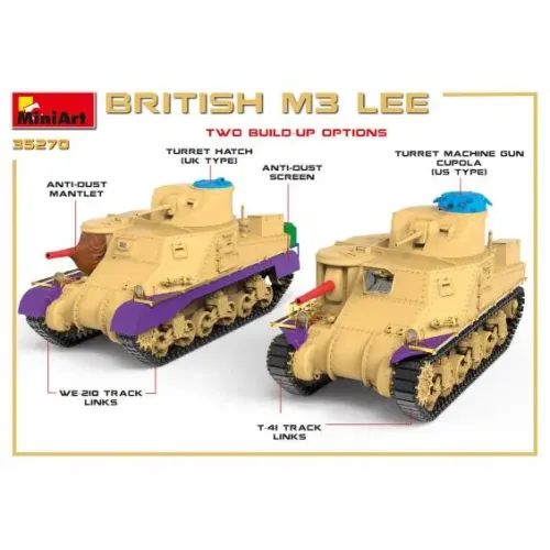 Танк M3 Lee британской армии