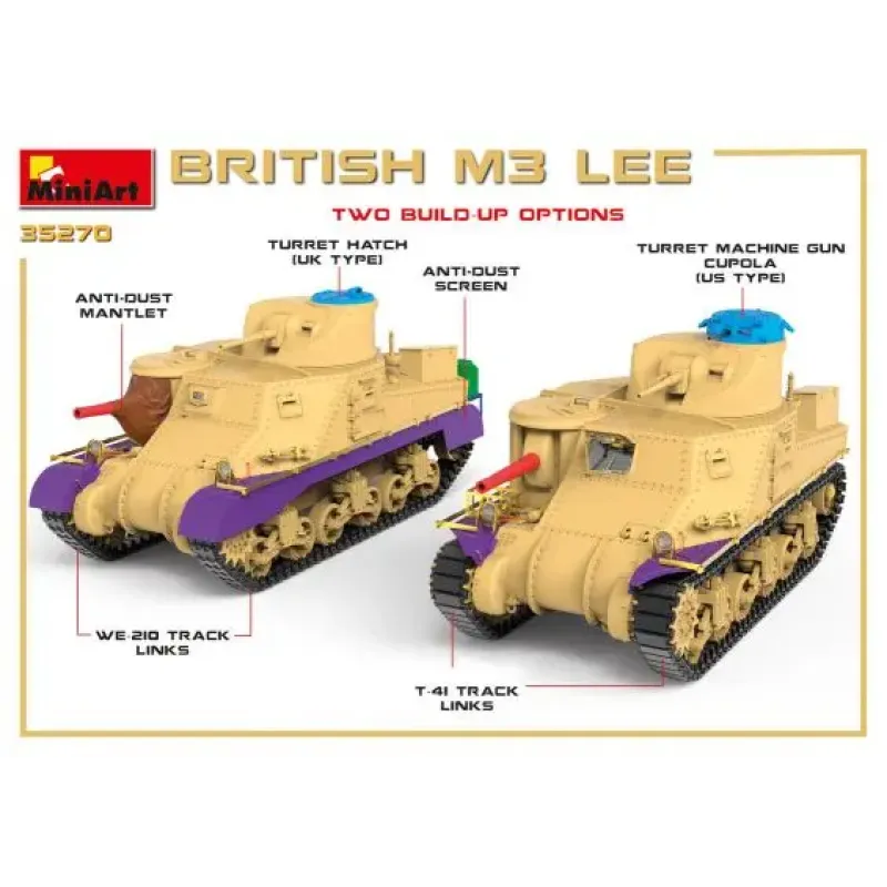 Танк M3 Lee британской армии