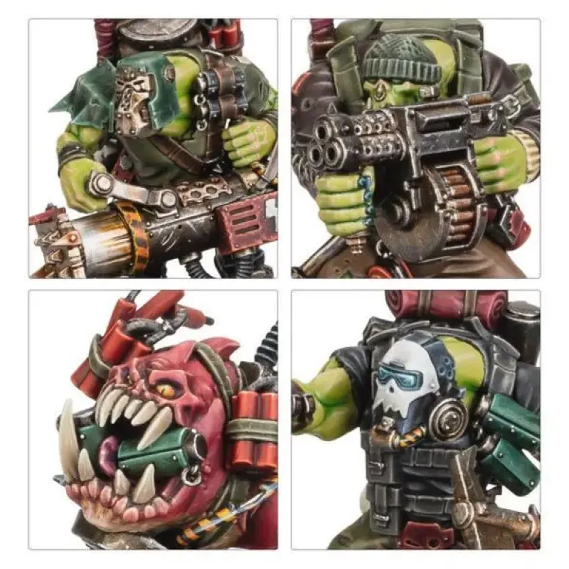 Набор миниатюр WARHAMMER 40000: KILL TEAM - KOMMANDOS