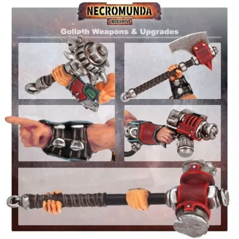 Набор NECROMUNDA: GOLIATH WEAPONS AND UPGRADES