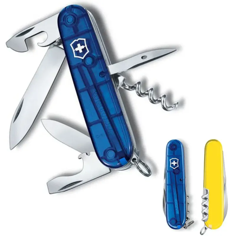Швейцарский складной нож Victorinox SPARTAN UKRAINE 1.3603.T2.8