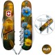 Складаний ніж Victorinox SPARTAN UKRAINE Золота пташка 1.3603.7.T3170pw