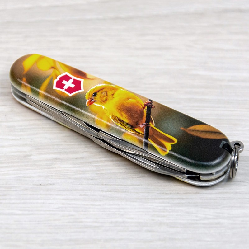 Швейцарский складной нож 91мм Victorinox SPARTAN UKRAINE 1.3603.7.T3170pw