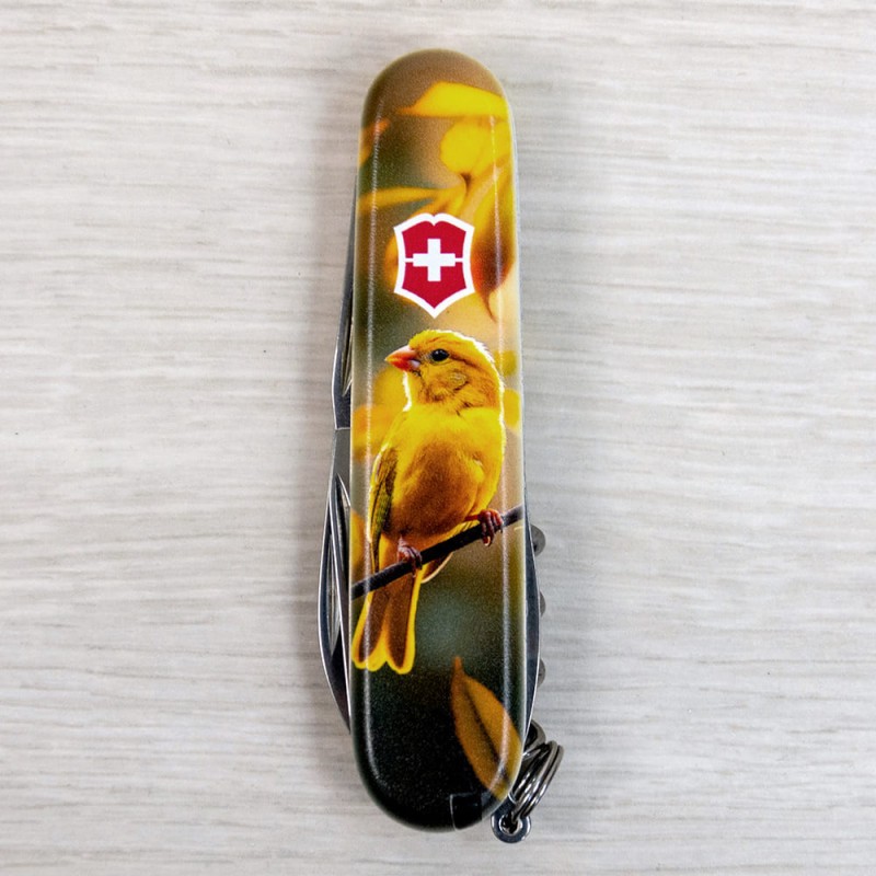 Швейцарский складной нож 91мм Victorinox SPARTAN UKRAINE 1.3603.7.T3170pw