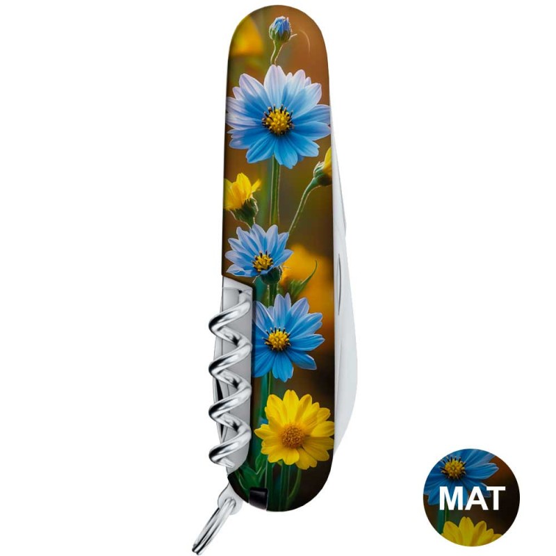 Швейцарский складной нож 91мм Victorinox SPARTAN UKRAINE 1.3603.7.T3170pw
