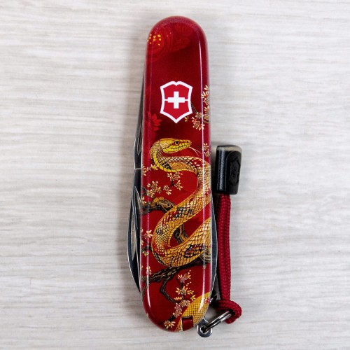 Складаний ніж Victorinox SPARTAN ZODIAC Золота змія 1.3603.Z4200pk