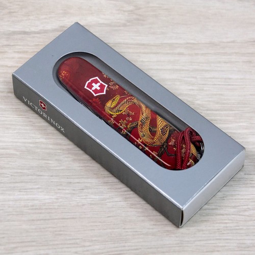 Складаний ніж Victorinox SPARTAN ZODIAC Золота змія 1.3603.Z4200pk