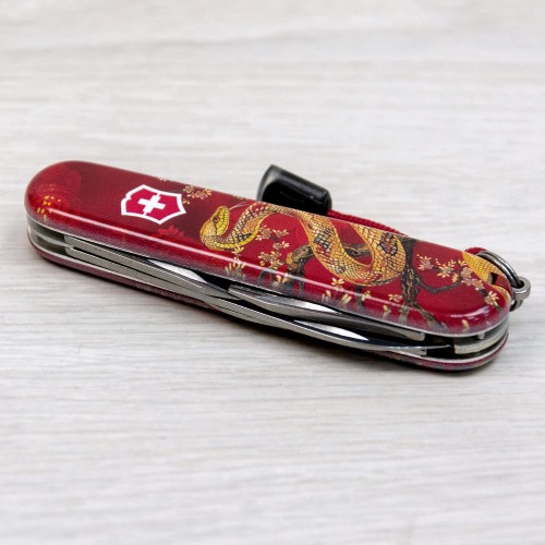 Складаний ніж Victorinox SPARTAN ZODIAC Золота змія 1.3603.Z4200pk