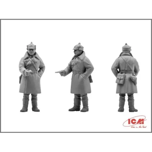 Збірна модель 1:35 Фігури піхота Червоної Армії (1939-1942) ICM 35051