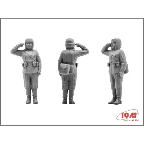 Збірна модель 1:35 Фігури піхота Червоної Армії (1939-1942) ICM 35051