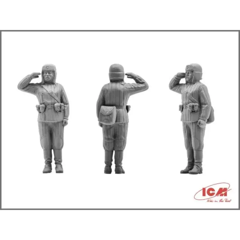 Збірна модель Збірна модель 1:35 Фігури піхота Червоної Армії (1939-1942) ICM 35051