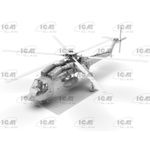 Сборная модель 1:35 Набор аэродромное покрытие США M8A1 ICM 53200