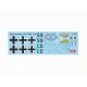 Збірна модель літака Збірна модель 1:72 німецький винищувач-бомбардувальник Messerschmitt Bf 109E-7:B ICM 72135 1:72